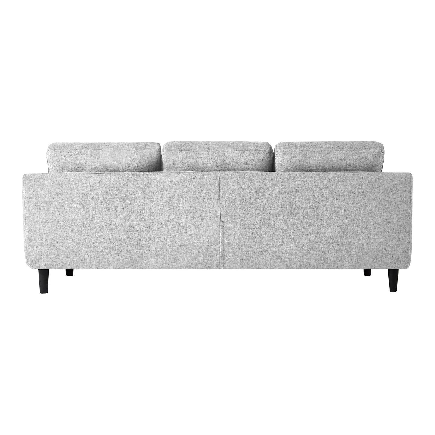 BELAGIO SOFA BED WITH CHAISE CHARCOAL LEFT | Modishstore | Sofas-8