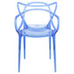 LeisureMod Milan Modern Wire Design Chair, Set of 2 | Dining Chairs | Modishstore - 6