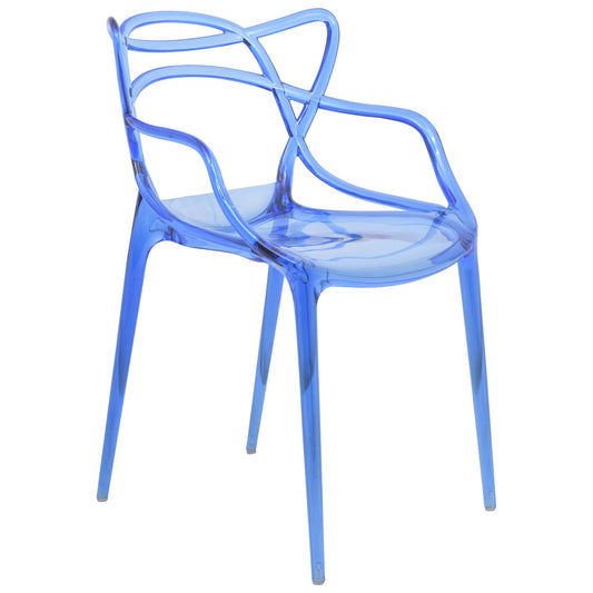 LeisureMod Milan Modern Wire Design Chair | Side Chairs | Modishstore