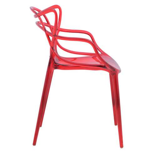 LeisureMod Milan Modern Wire Design Chair, Set of 4 | Dining Chairs | Modishstore - 10