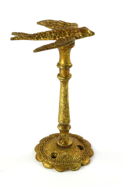 Vagabond Vintage Pewter Gold Bird Hook - Set of 2 | Modishstore | Hooks & Racks-3