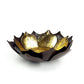 Vagabond Vintage Gold Leafed Metal Lotus Bowls - Set of 2 | Modishstore | Candle Holders-4