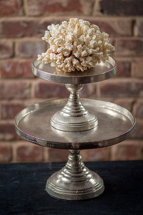Vagabond Vintage Metal Cake Stands | Modishstore | Trays & Pedestals