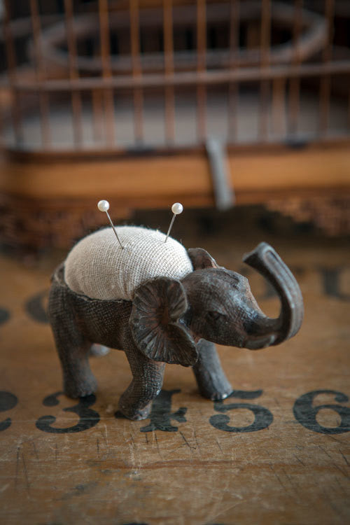 Vagabond Vintage Elephant Needle Holder - Set of 2 | Modishstore | Home Accents