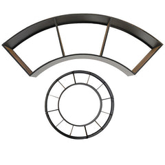 A&B Home Radial Curve Wall Shelf