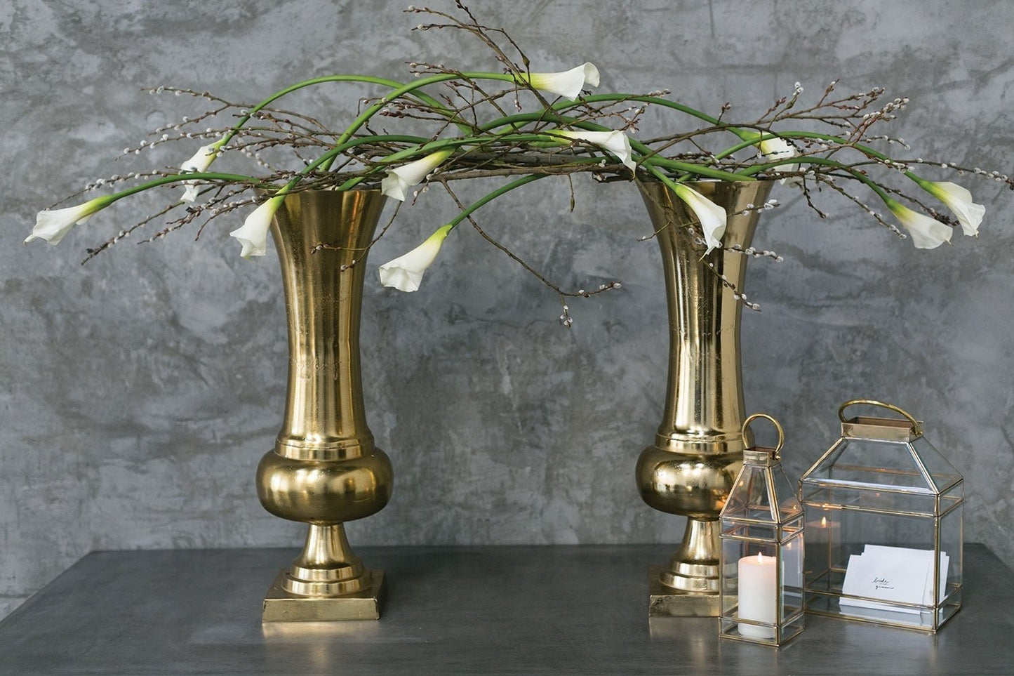 Majesty Vase Set Of 2 By Accent Decor | Planters, Troughs & Cachepots | Modishstore - 6