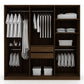 Manhattan Comfort Gramercy Modern Freestanding Wardrobe Armoire Closet in White | Armoires & Wardrobes | Modishstore-4