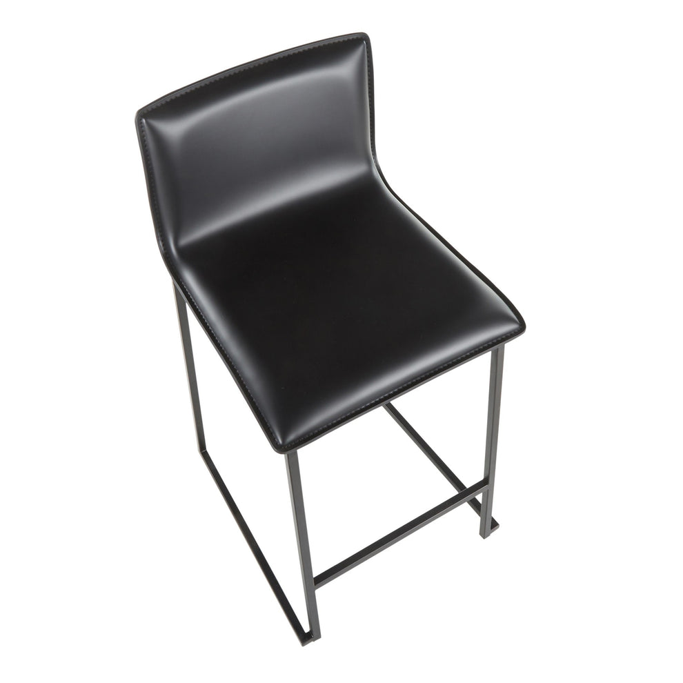 LumiSource Mara Counter Stool - Set of 2-7