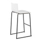Mara Barstool - Set of 2                       Gold White By LumiSource | Bar Stools | Modishstore - 11