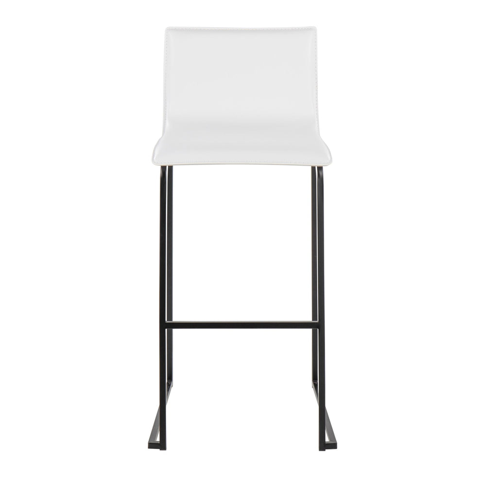 Mara Barstool - Set of 2                       Gold White By LumiSource | Bar Stools | Modishstore - 13