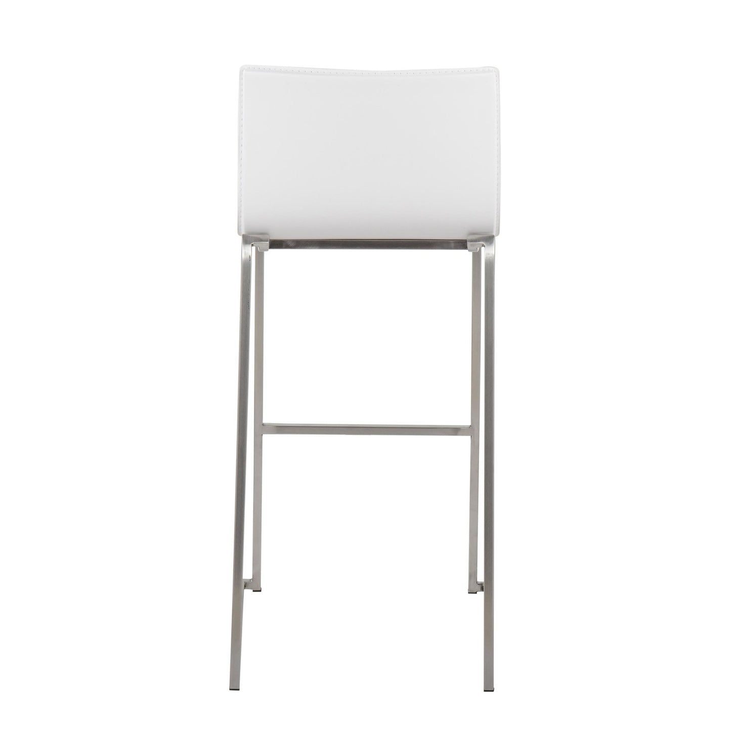 Mara Barstool - Set of 2                       Gold White By LumiSource | Bar Stools | Modishstore - 19