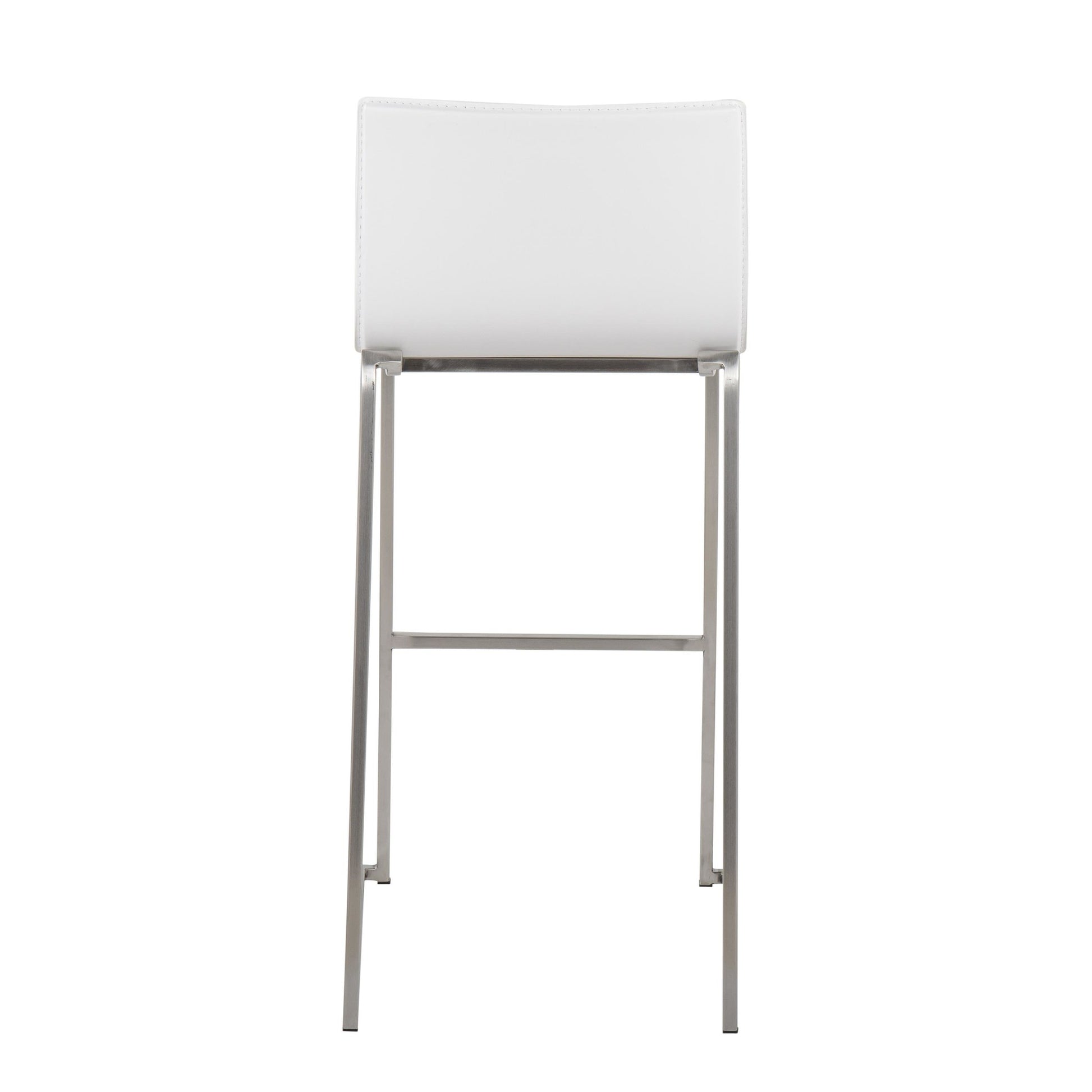 Mara Barstool - Set of 2                       Gold White By LumiSource | Bar Stools | Modishstore - 19