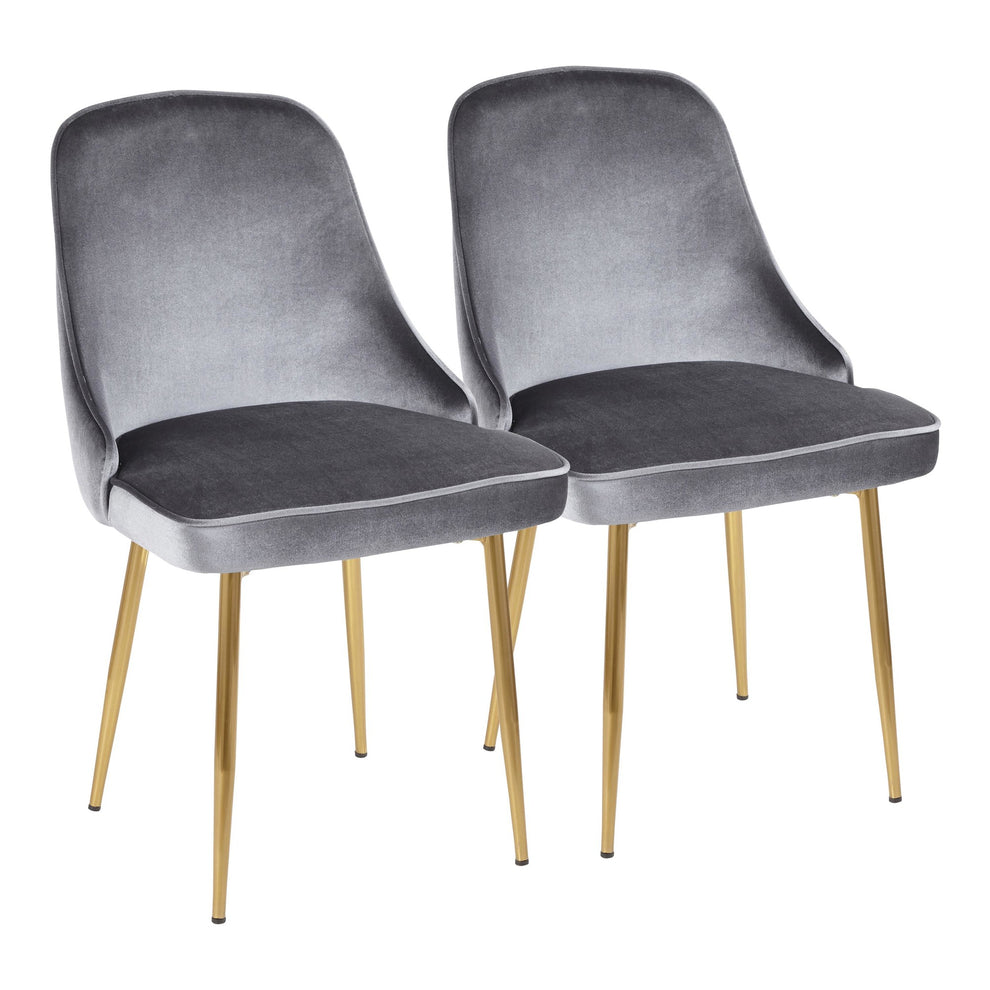 LumiSource Marcel Dining Chair - Set of 2 | Modishstore | Dining Chairs - 11