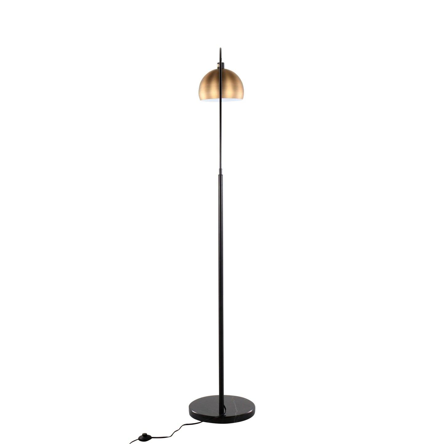 March Floor Lamp Metallic By LumiSource | Floor Lamps | Modishstore - 4