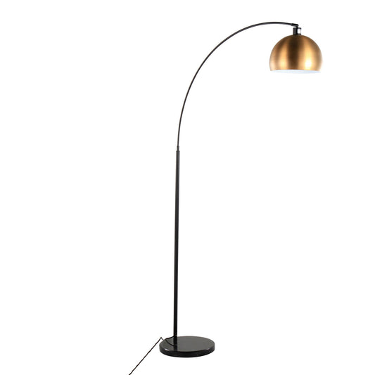 March Floor Lamp Metallic By LumiSource | Floor Lamps | Modishstore