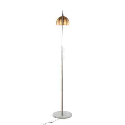 March Floor Lamp Metallic By LumiSource | Floor Lamps | Modishstore