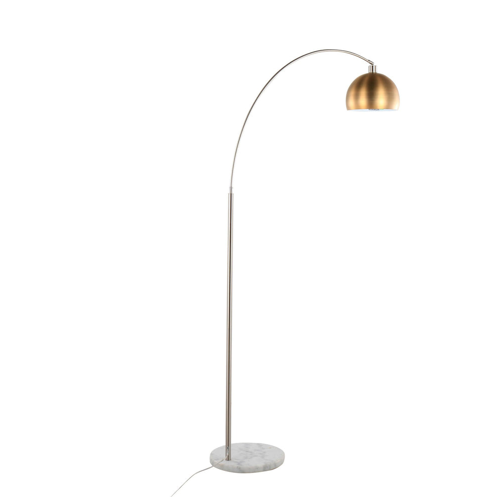 March Floor Lamp Metallic By LumiSource | Floor Lamps | Modishstore - 3