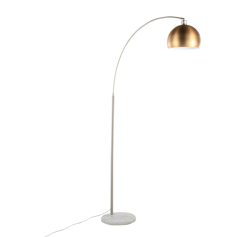 March Floor Lamp Metallic By LumiSource | Floor Lamps | Modishstore - 6