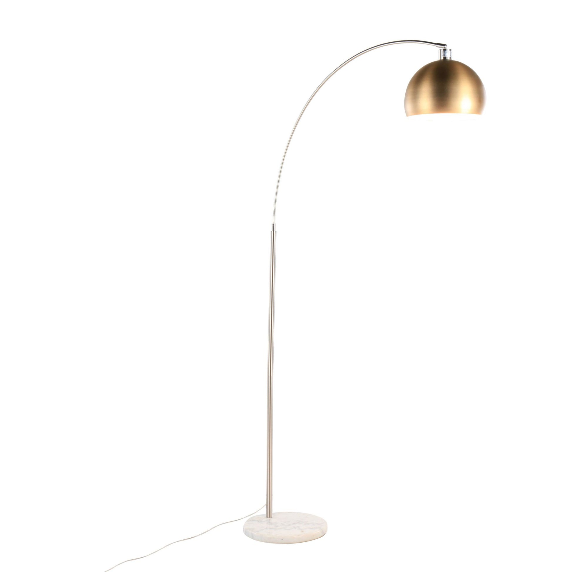 March Floor Lamp Metallic By LumiSource | Floor Lamps | Modishstore - 7