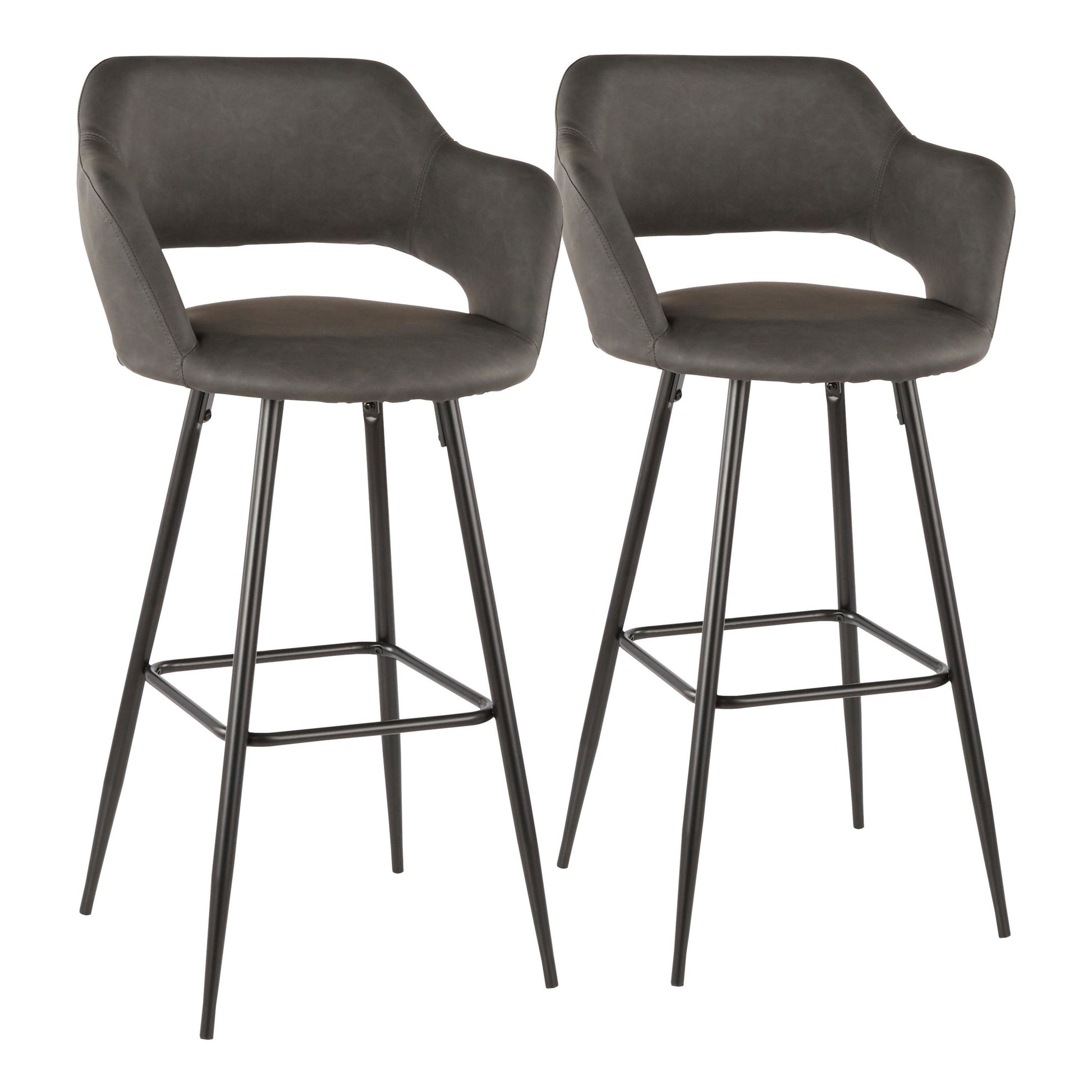 LumiSource Margarite Barstool - Set of 2-22