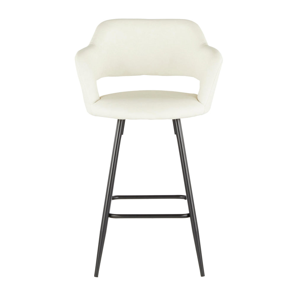 LumiSource Margarite Counter Stool - Set of 2-8