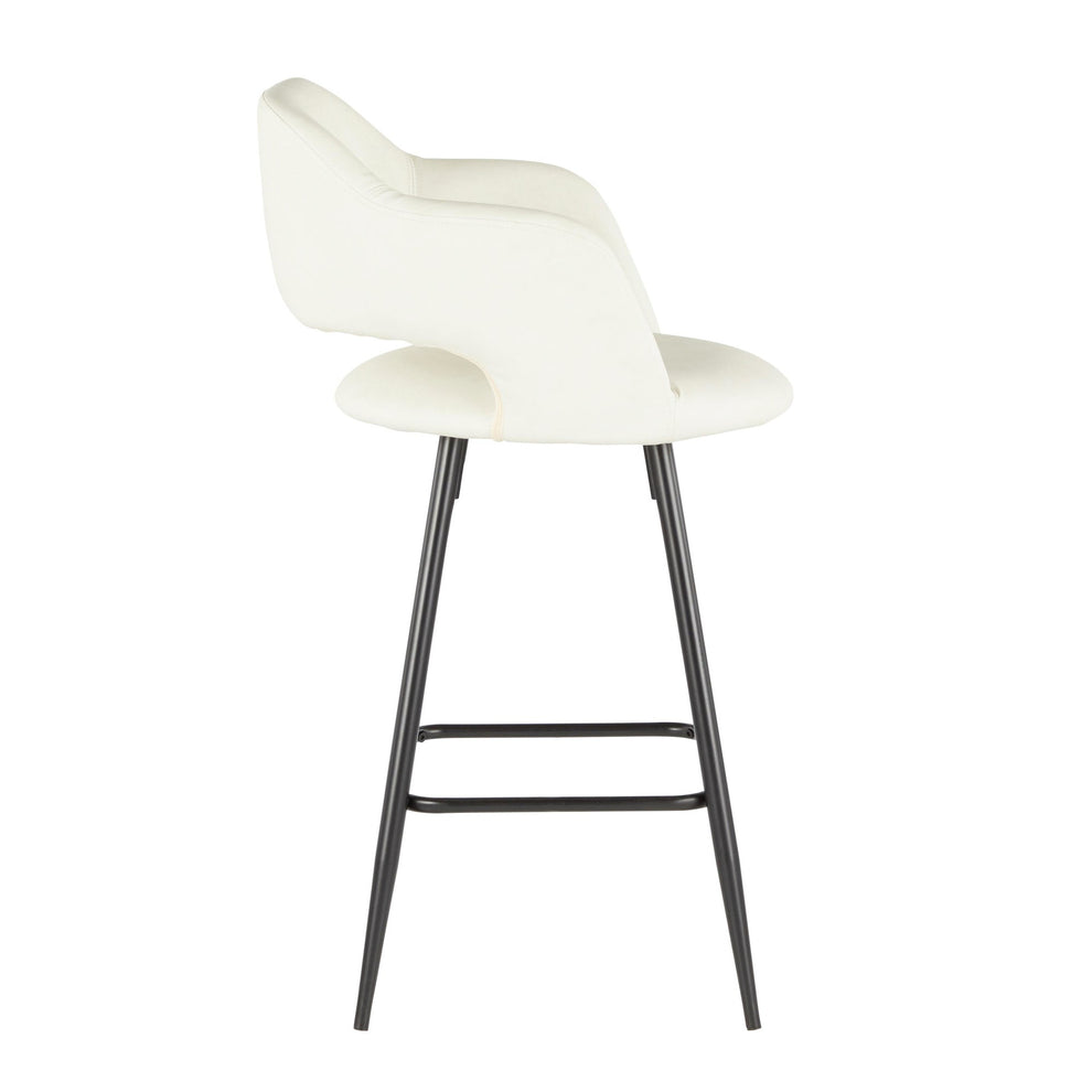 LumiSource Margarite Counter Stool - Set of 2-16