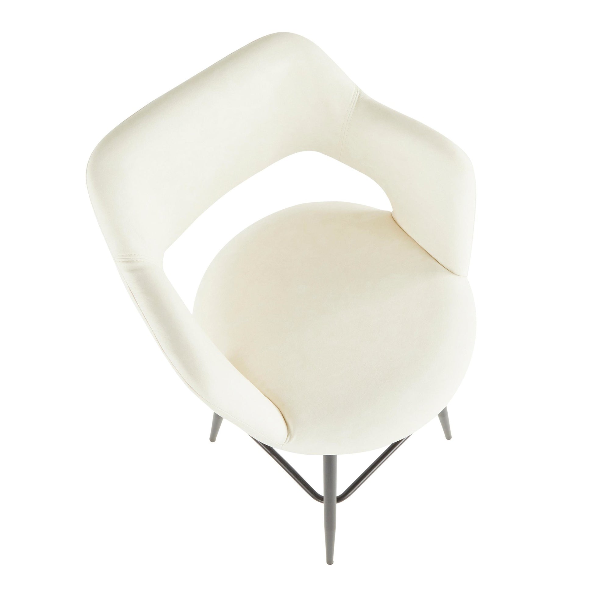 LumiSource Margarite Counter Stool - Set of 2-5