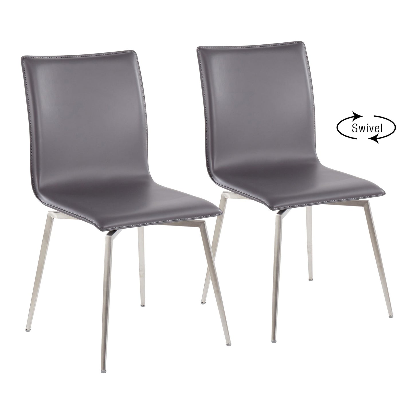 Mason Upholstered Chair - Set of 2 | Modishstore | Dining Chairs - 14