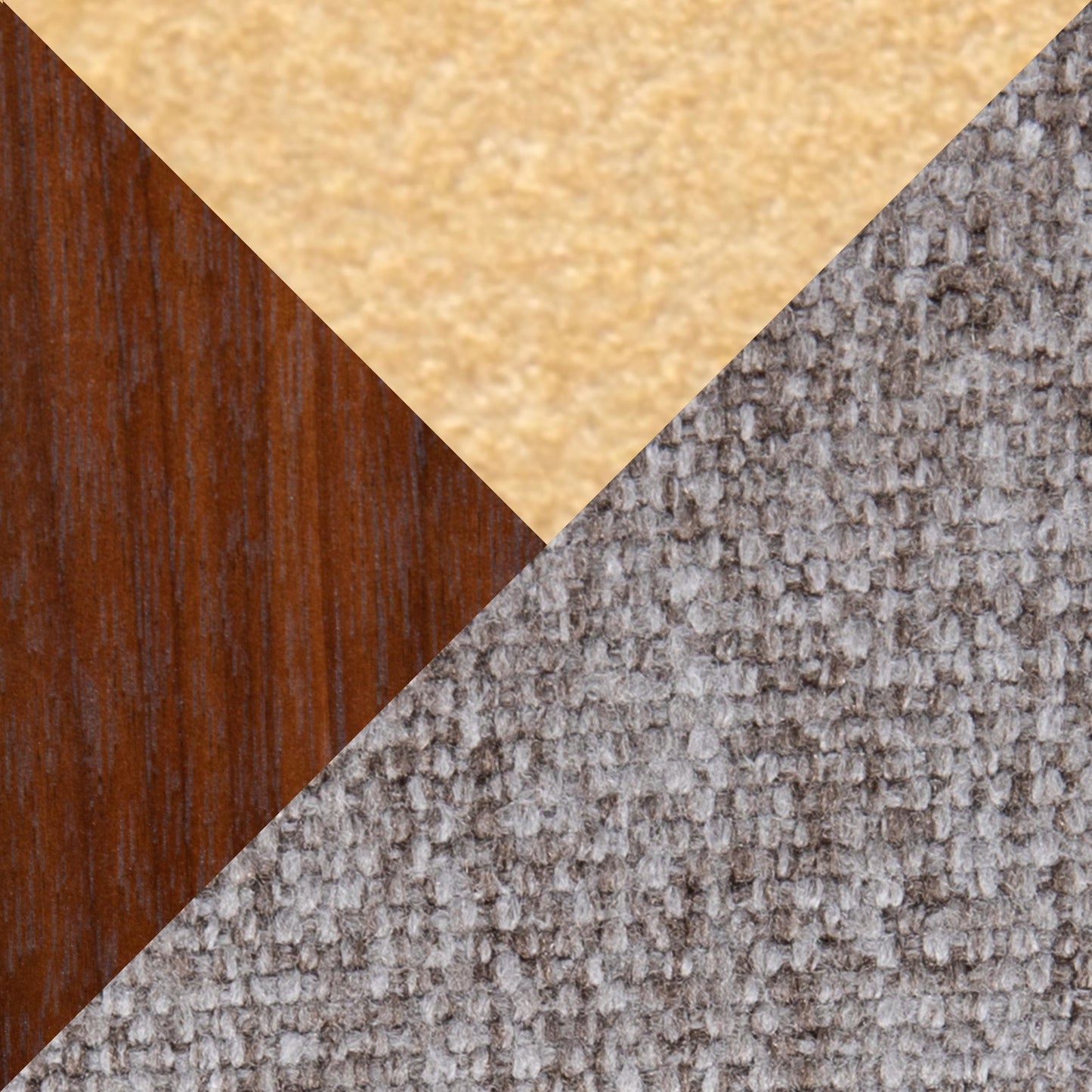 Mason Mara 30" Contemporary Fixed-Height Barstool in Gold Metal, Walnut Wood and Cream Fabric By LumiSource - Set of 2 | Bar Stools | Modishstore - 20
