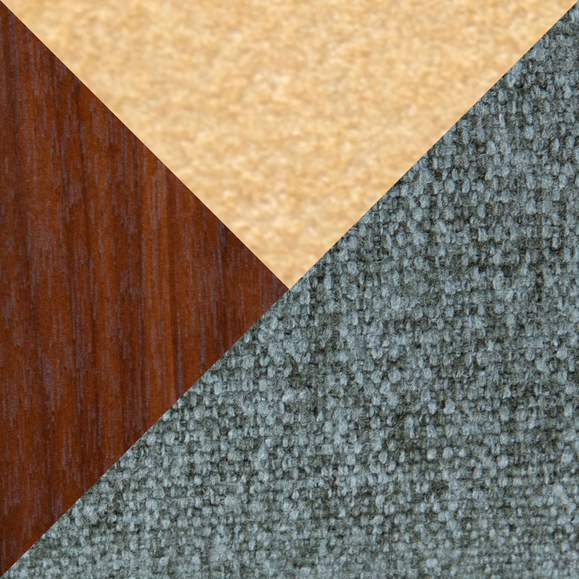Mason Mara 30" Contemporary Fixed-Height Barstool in Gold Metal, Walnut Wood and Cream Fabric By LumiSource - Set of 2 | Bar Stools | Modishstore - 12