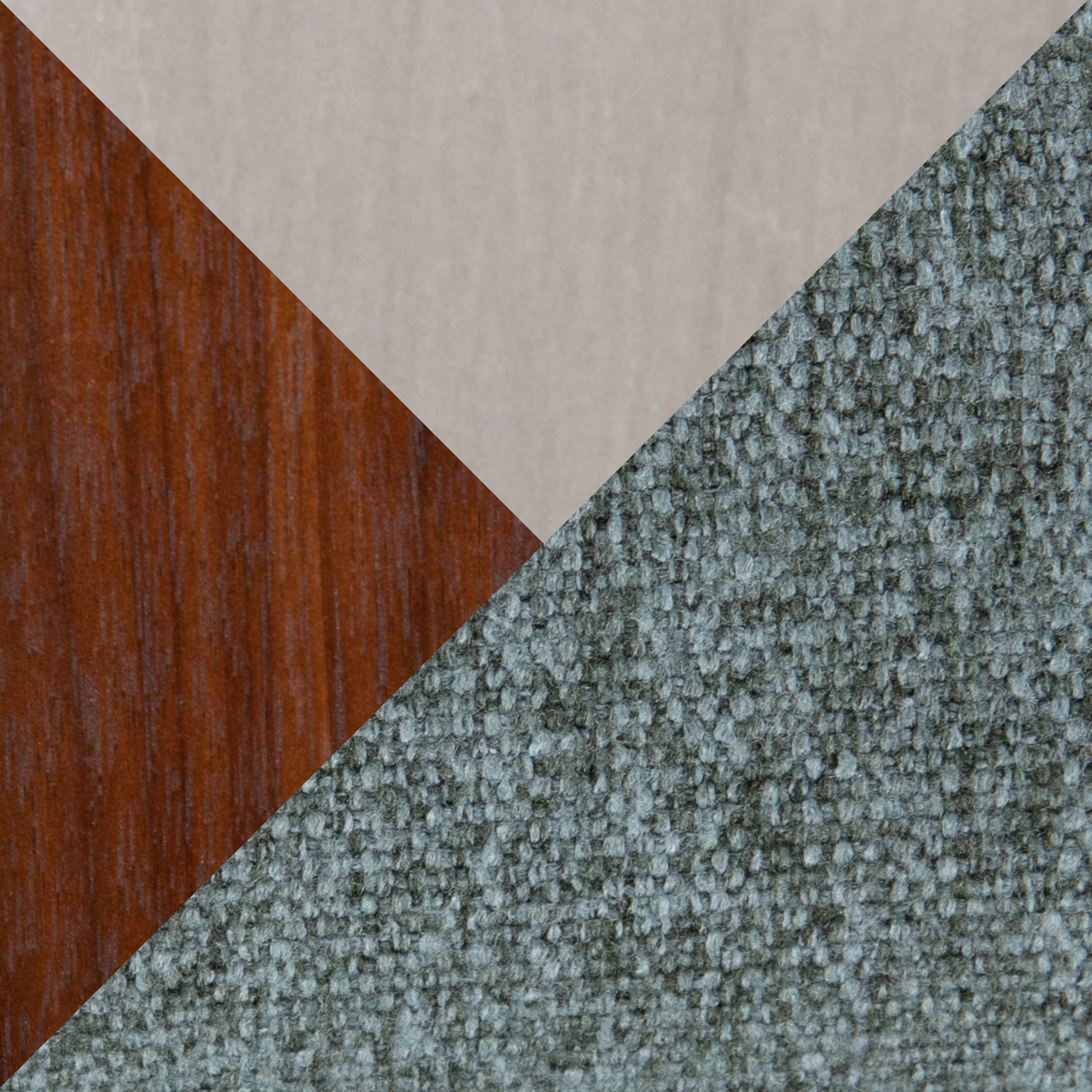 Mason Mara 30" Contemporary Fixed-Height Barstool in Stainless Steel, Walnut Wood and Cream Fabric By LumiSource - Set of 2 | Bar Stools | Modishstore - 12