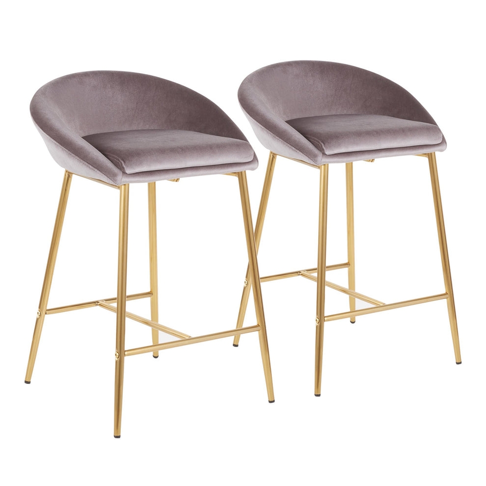 LumiSource Matisse Counter Stool - Set of 2-7