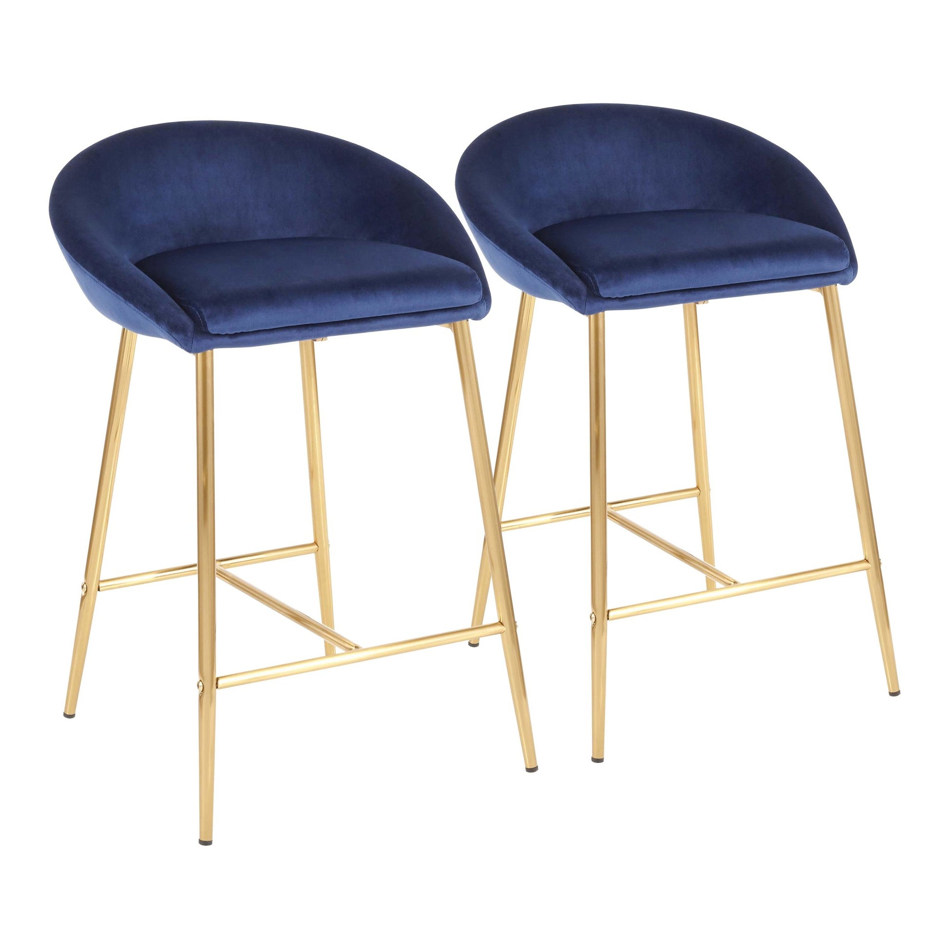 LumiSource Matisse Counter Stool - Set of 2 | Modishstore | Counter Stools