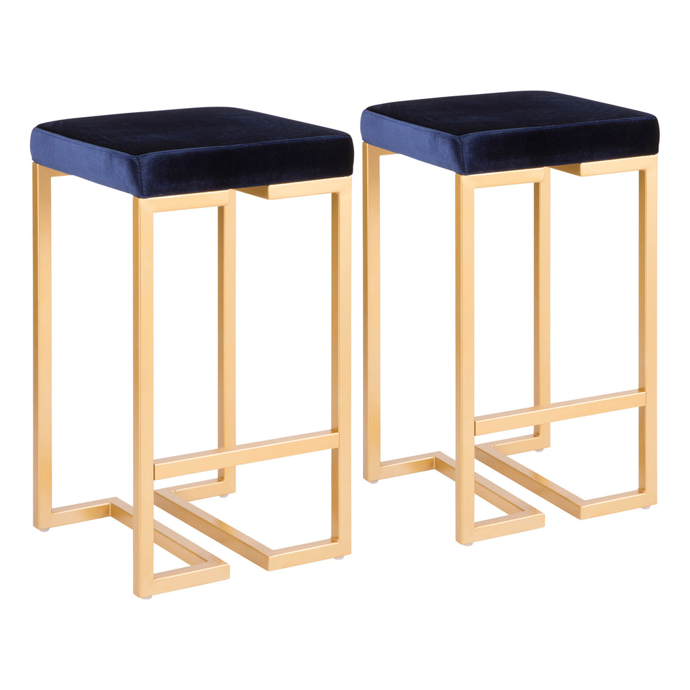 LumiSource Midas Counter Stool - Set of 2-18