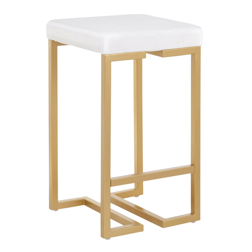 LumiSource Midas Counter Stool - Set of 2-7