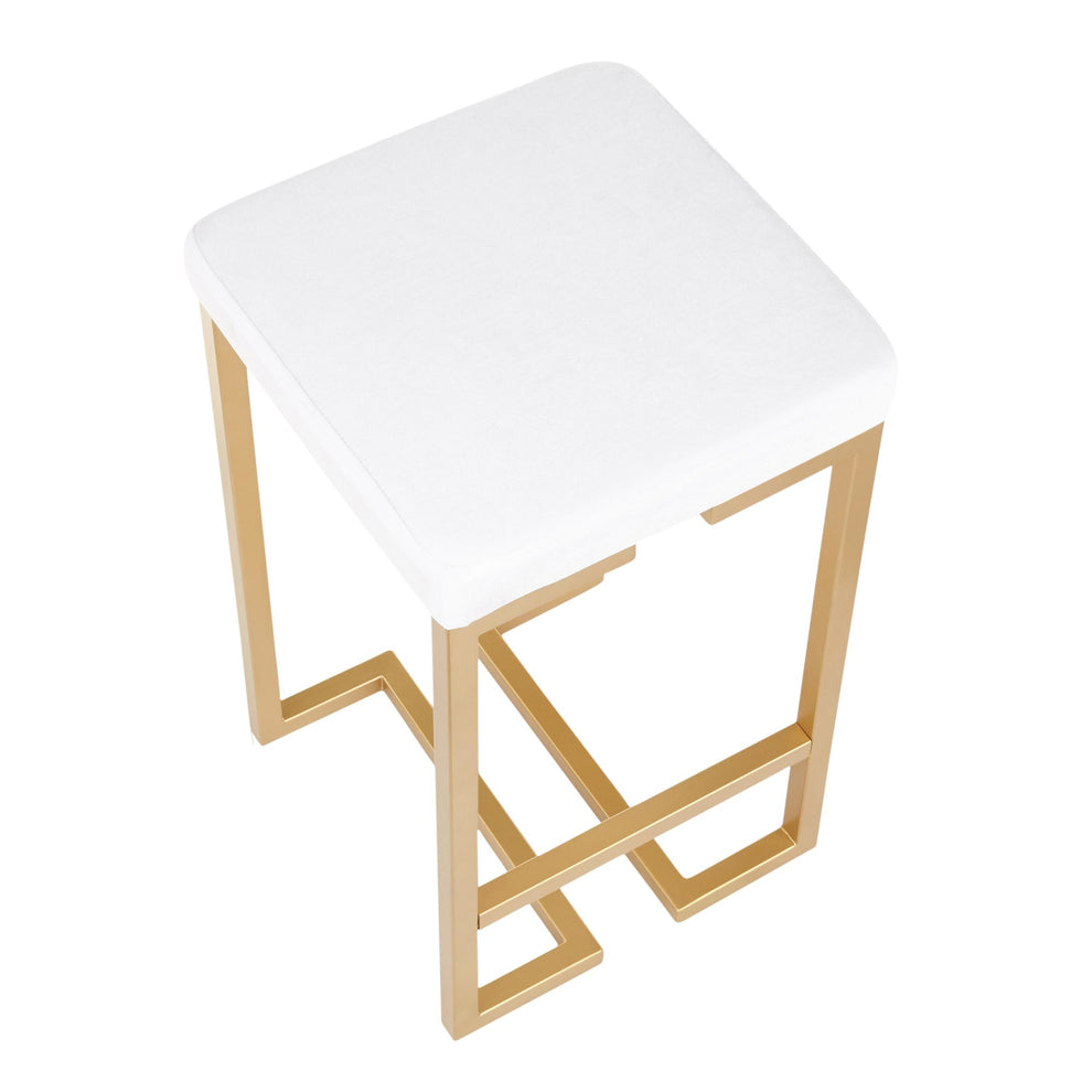 LumiSource Midas Counter Stool - Set of 2 | Modishstore | Counter Stools