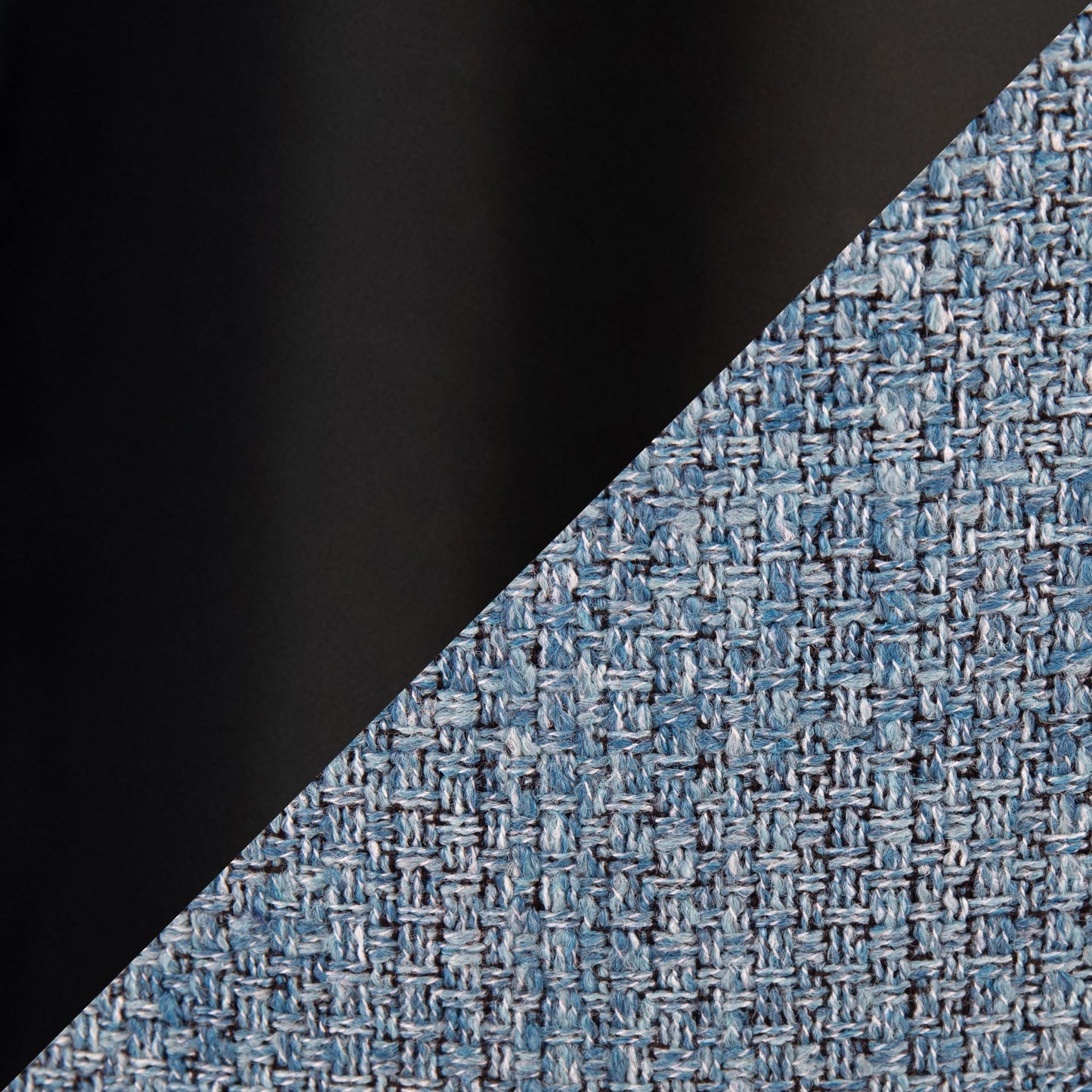 Milan Contemporary Chair in Antique Brass Metal and Blue Noise Fabric By LumiSource - Set of 2 | Dining Chairs | Modishstore - 20