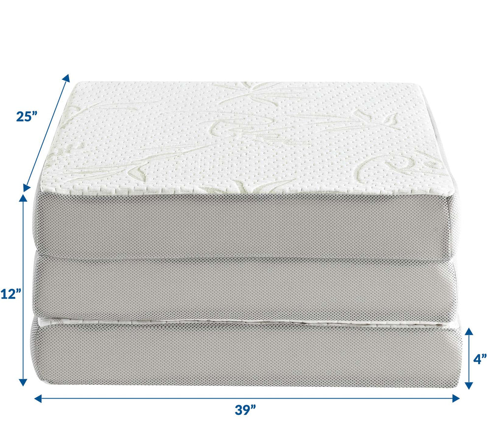 Modway Relax Twin Tri-Fold Mattress - MOD-5782 | Mattresses | Modishstore - 4