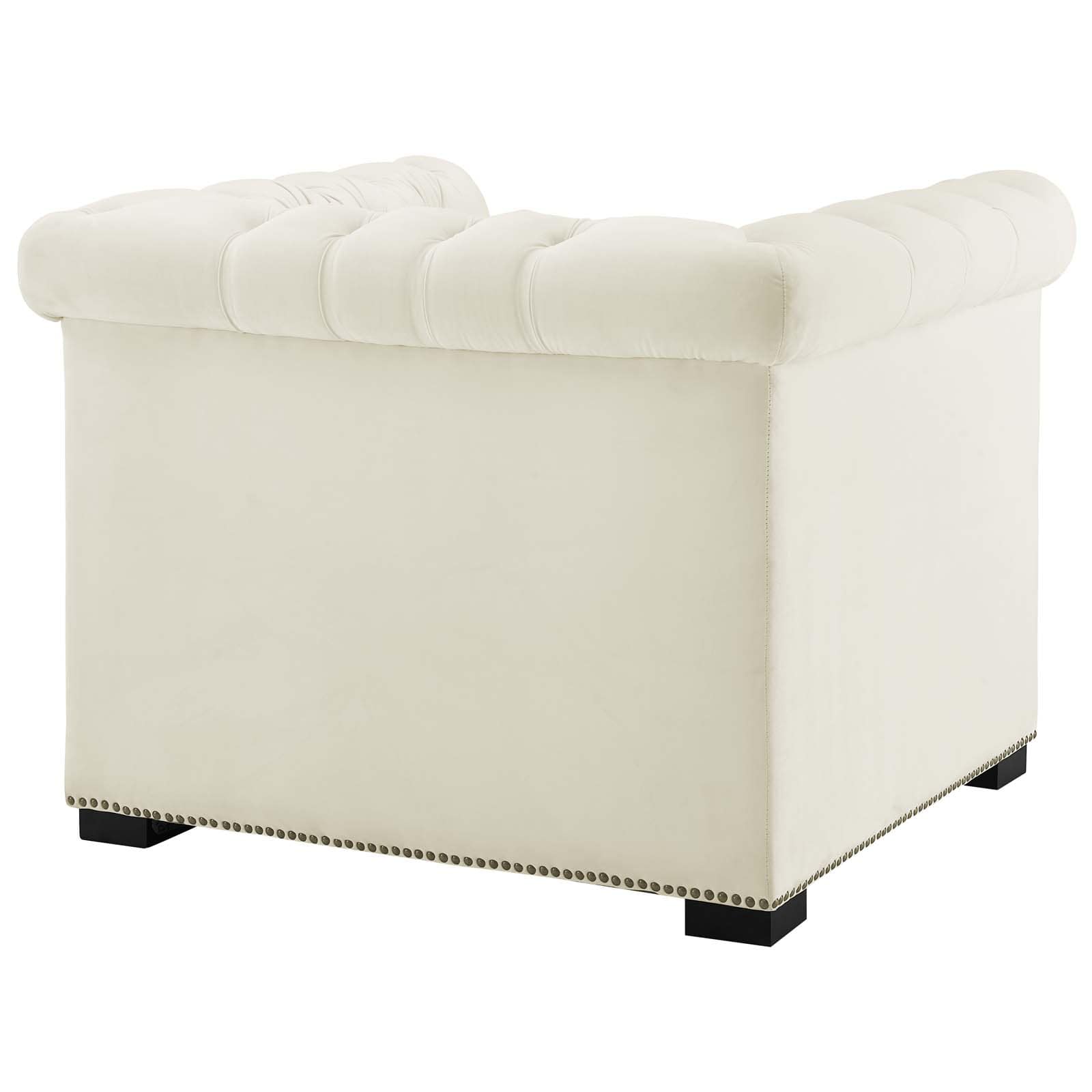 Modway Heritage Upholstered Velvet Armchair | Armchairs | Modishstore-10