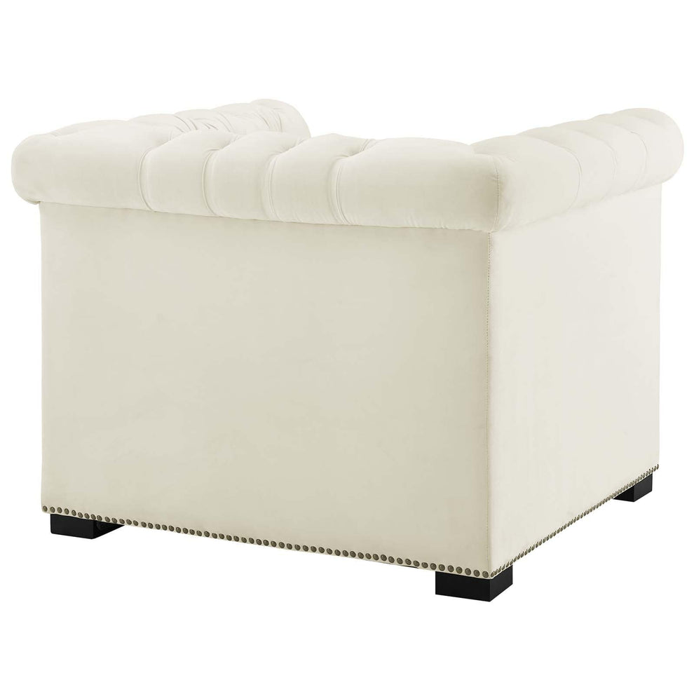 Modway Heritage Upholstered Velvet Armchair - EEI-3065 | Armchairs | Modishstore - 10