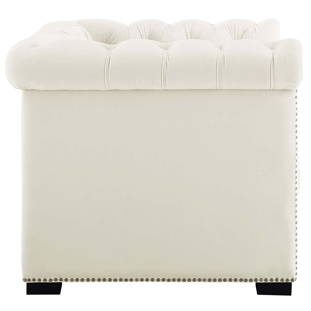 Modway Heritage Upholstered Velvet Armchair - EEI-3065 | Armchairs | Modishstore - 11