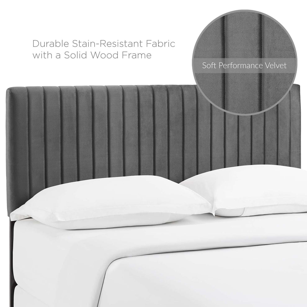 Modway Keira Full/Queen Performance Velvet Headboard - MOD-6095 | Headboards | Modishstore - 21