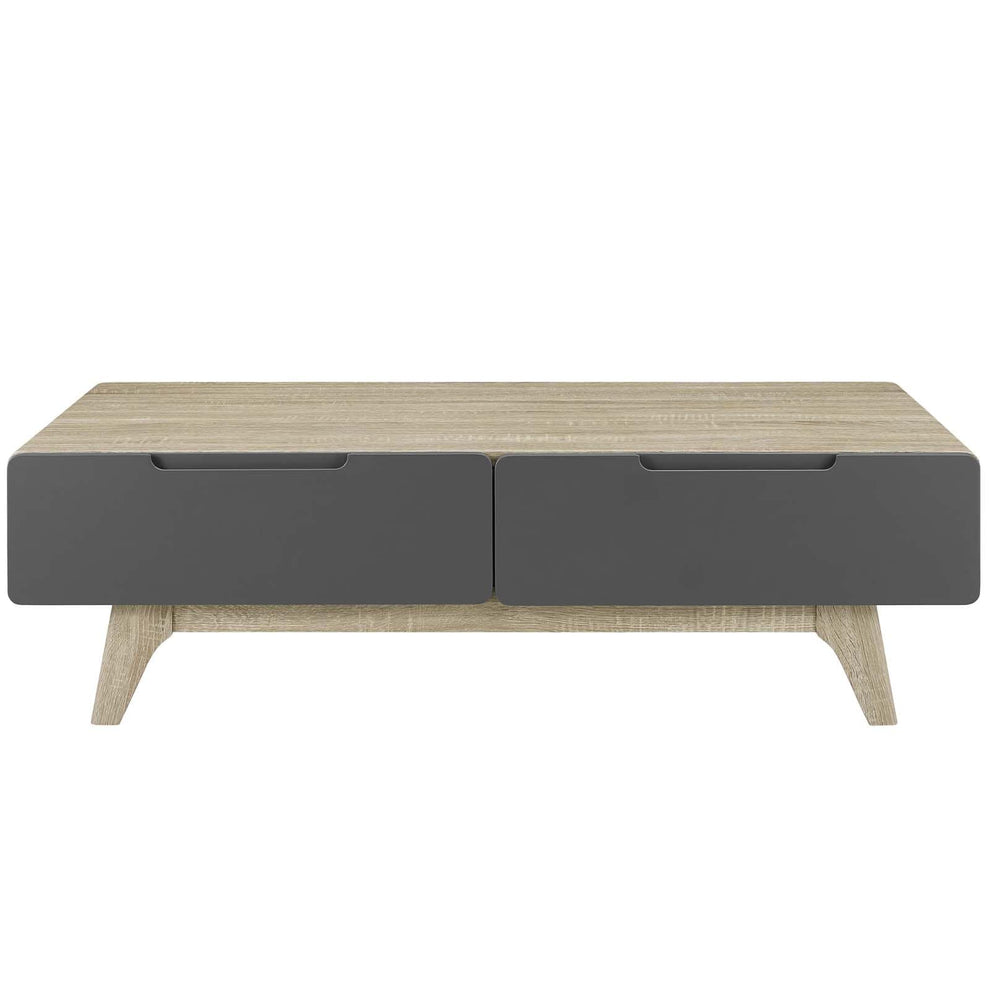 Modway Origin 47" Coffee Table Natural Gray/Walnut White - EEI-2995 | Coffee Tables | Modishstore - 3