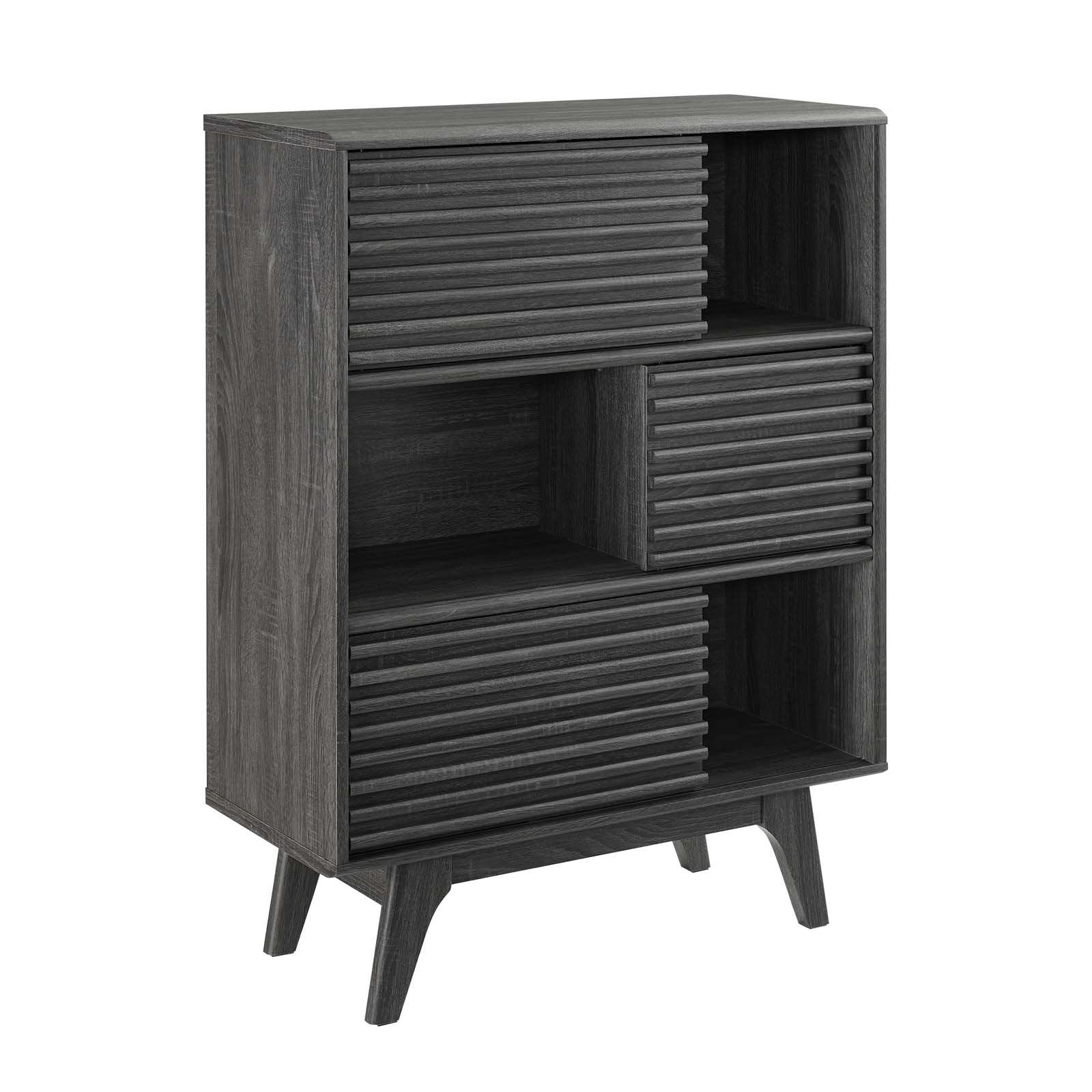 Modway Render Three-Tier Display Storage Cabinet Stand - EEI-3343 | Cabinets | Modishstore - 16