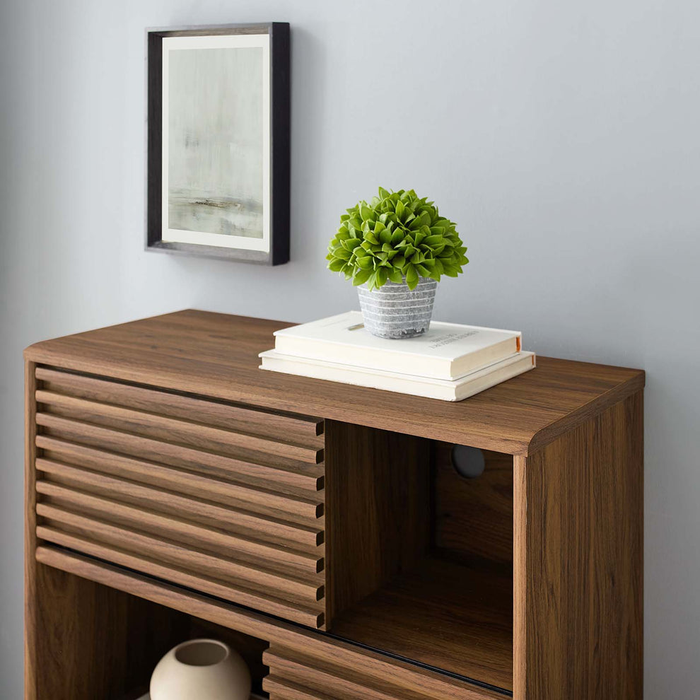 Modway Render Three-Tier Display Storage Cabinet Stand - EEI-3343 | Cabinets | Modishstore - 6