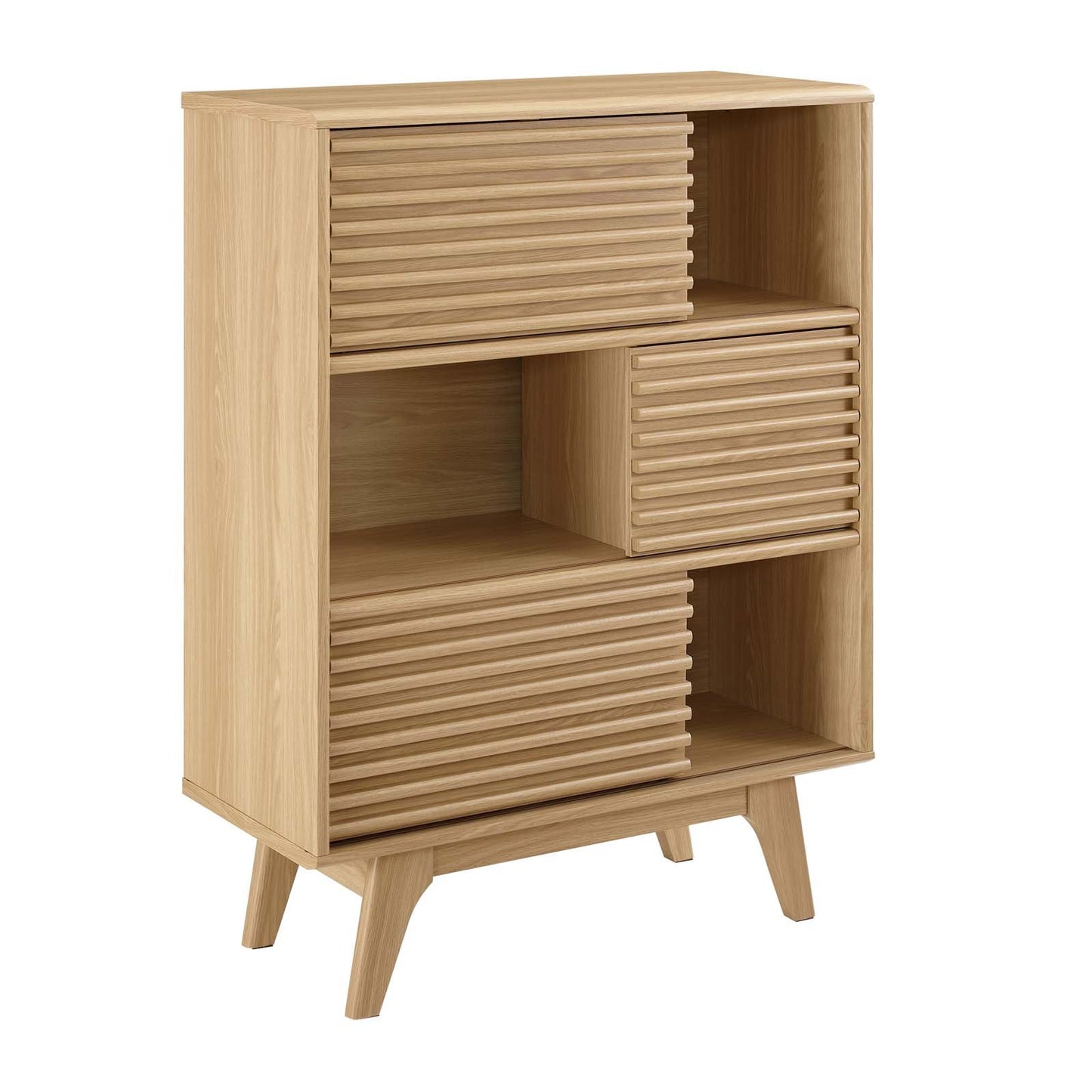 Modway Render Three-Tier Display Storage Cabinet Stand - EEI-3343 | Cabinets | Modishstore - 11