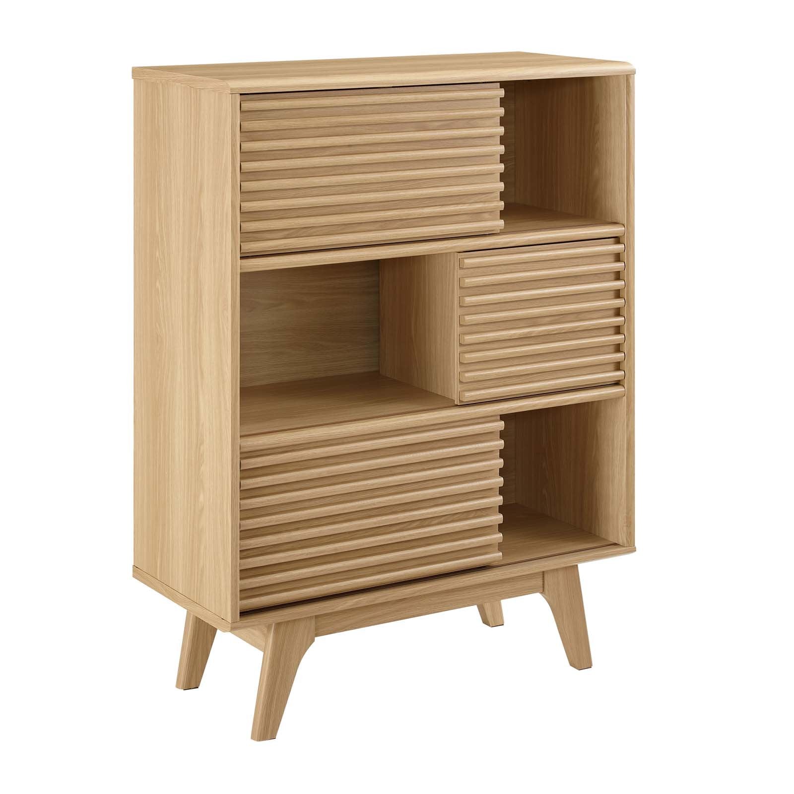 Modway Render Three-Tier Display Storage Cabinet Stand - EEI-3343 | Cabinets | Modishstore - 11