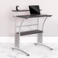 Clifton Black Computer Desk by Flash Furniture | Desks | Modishstore - 1