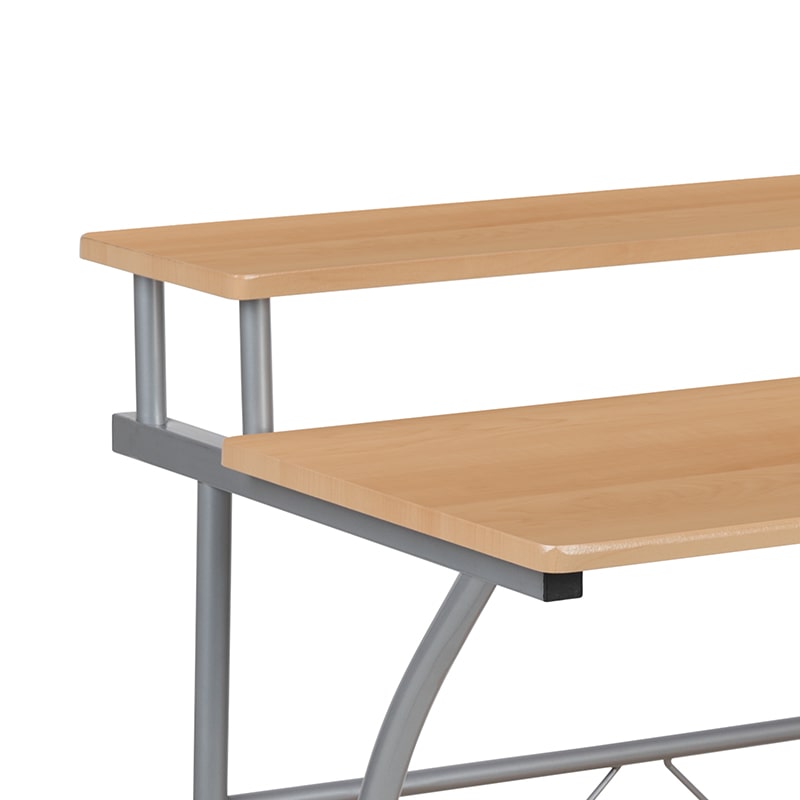 Clifton Computer Desk by Flash Furniture | Desks | Modishstore - 8
