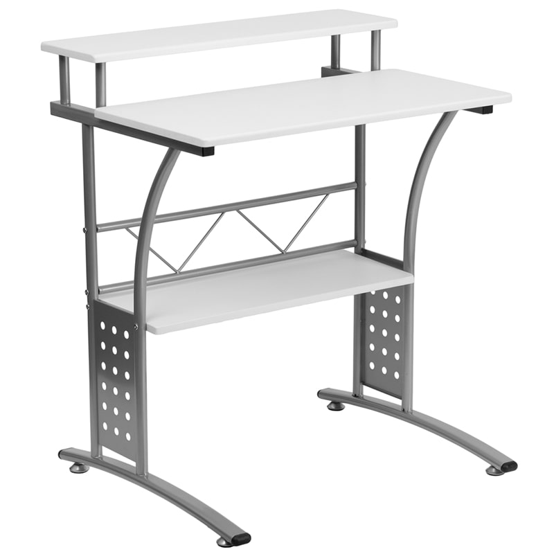 Clifton Computer Desk by Flash Furniture | Desks | Modishstore - 2